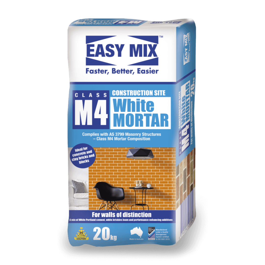 Buy White Mortar Easy Mix M4 Construction Site White Mortar
