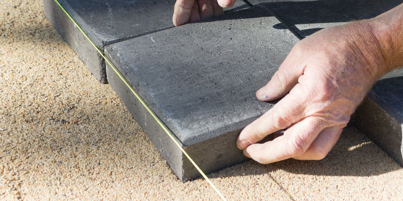 Laying and filling pavers | DIY Learning & Projects